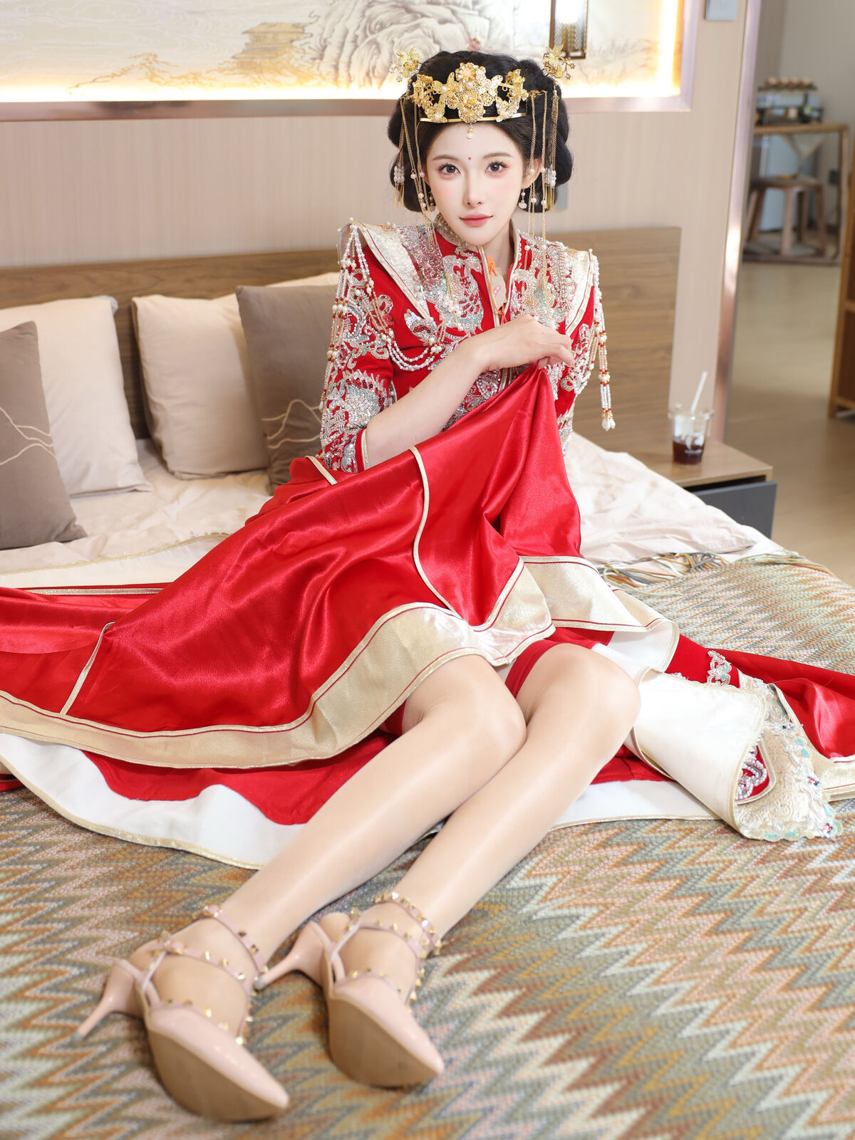XiuRen秀人网 Uncensored Li Shuang Er 梨霜儿 - R18 秀人网模特 秀禾服 Part01
