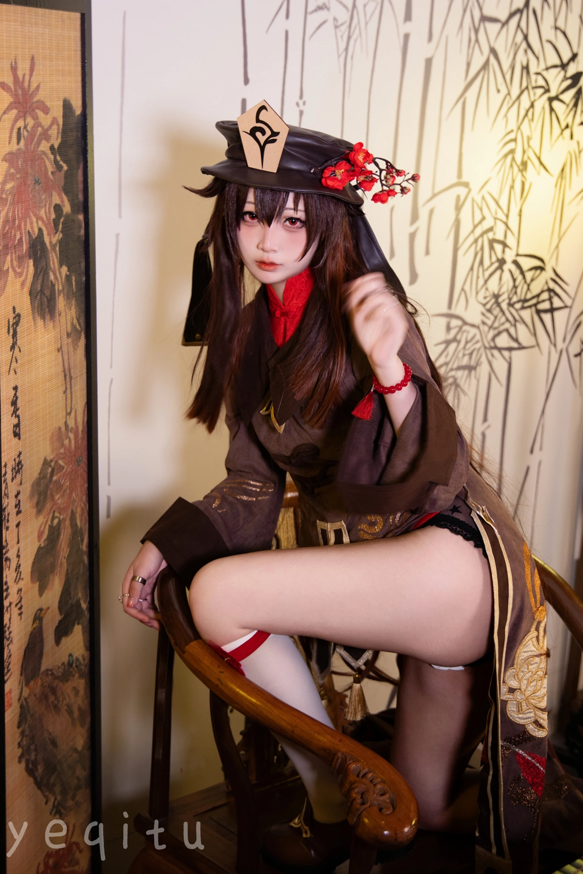 Cosplay 星野柒兔 – 胡桃宝宝