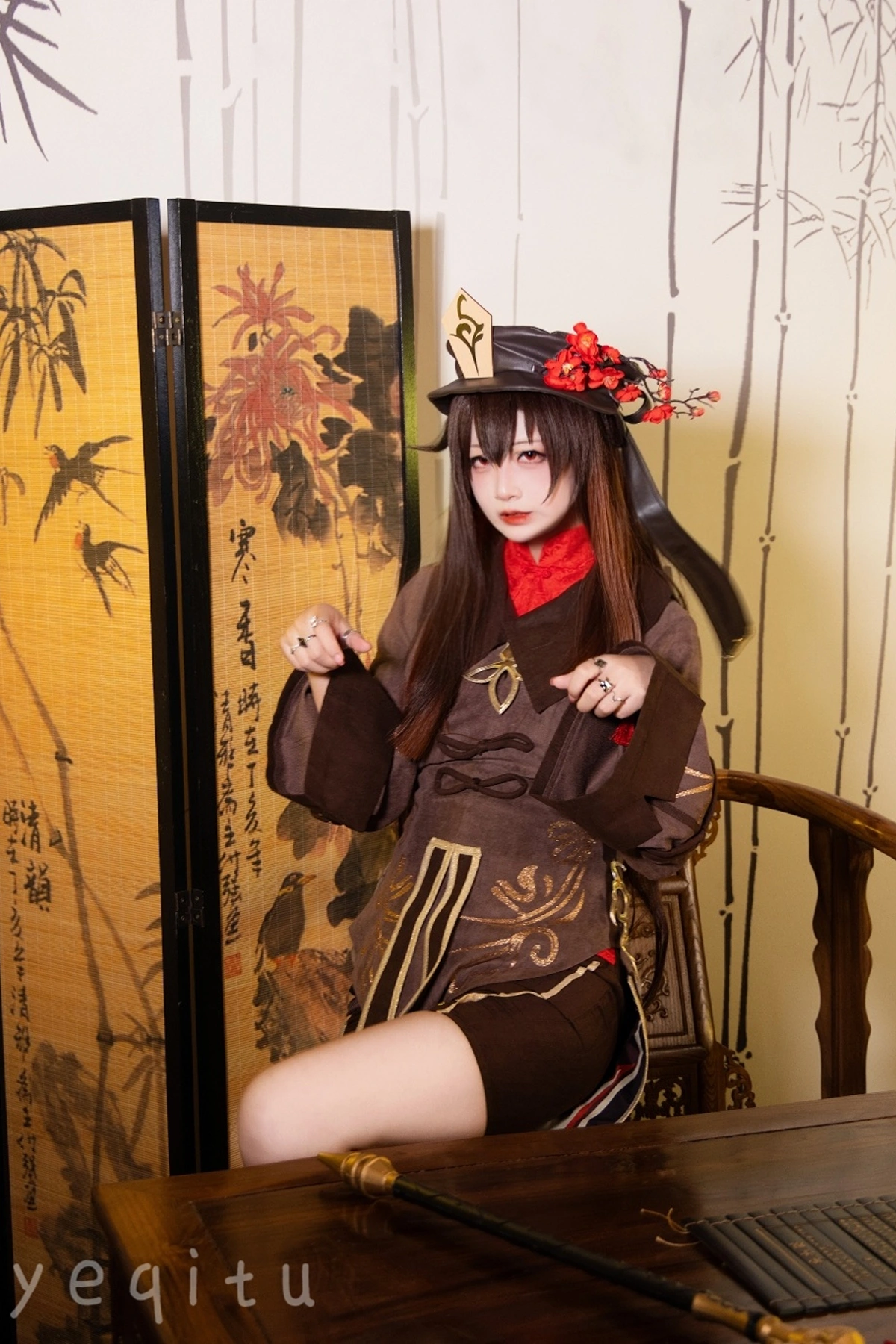Cosplay 星野柒兔 – 胡桃宝宝