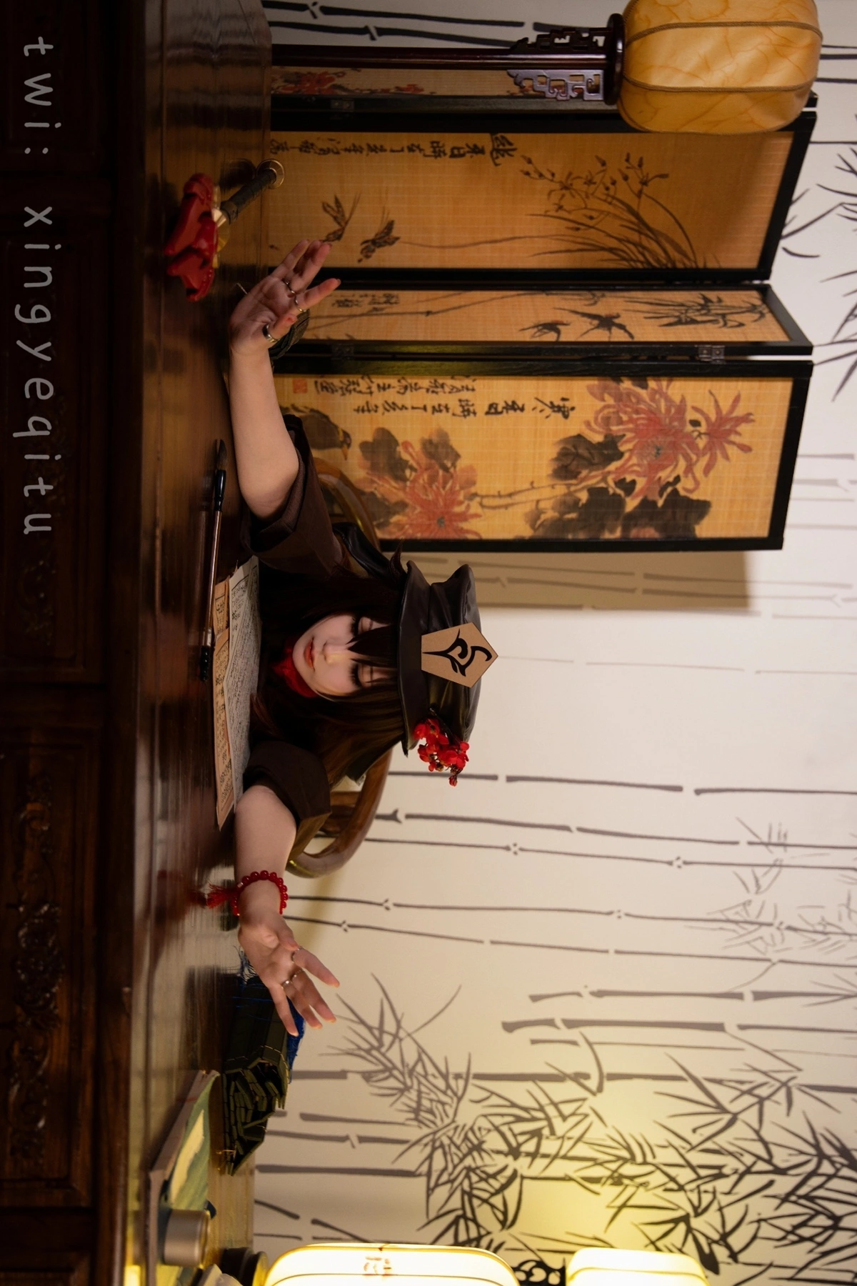 Cosplay 星野柒兔 – 胡桃宝宝