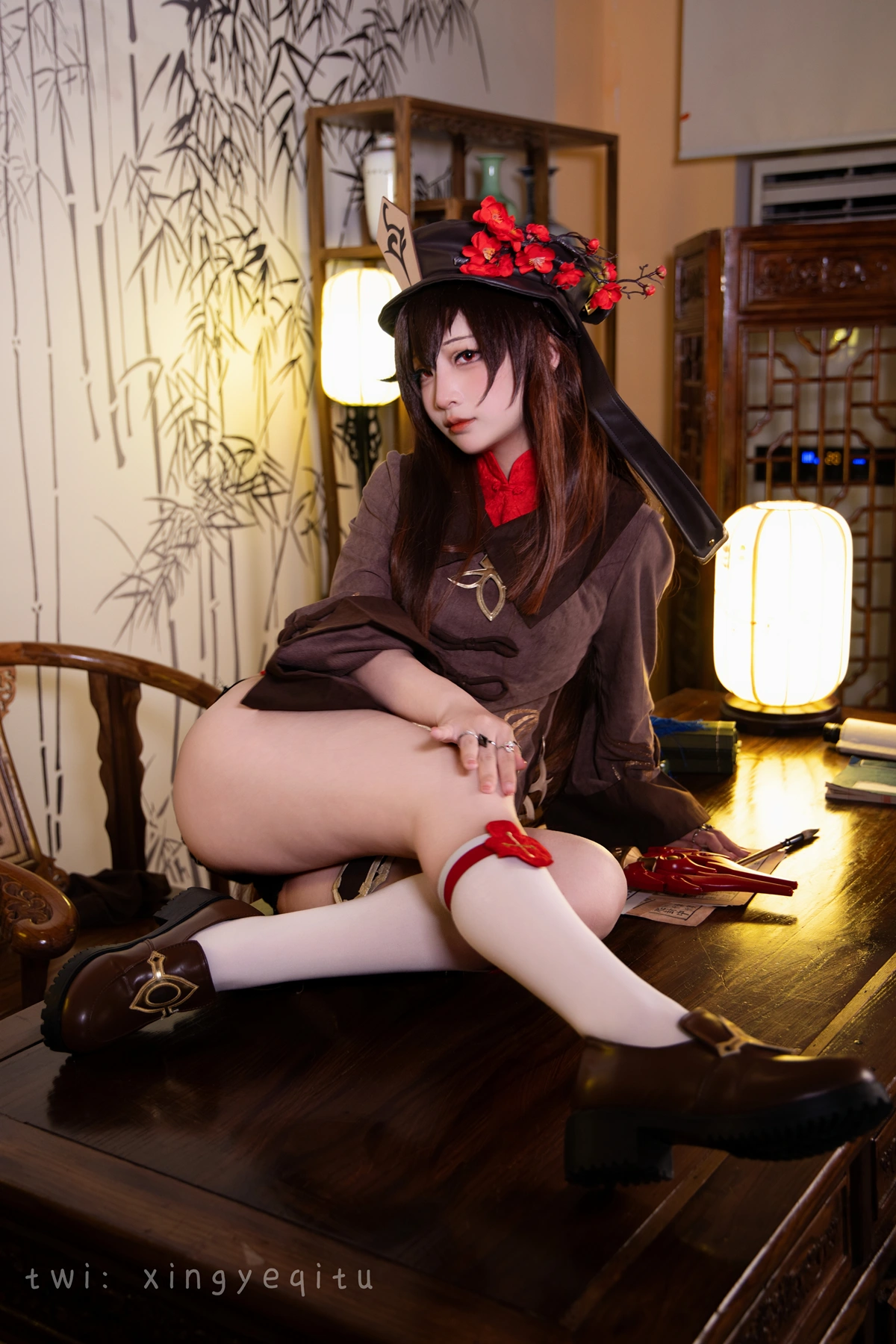 Cosplay 星野柒兔 – 胡桃宝宝