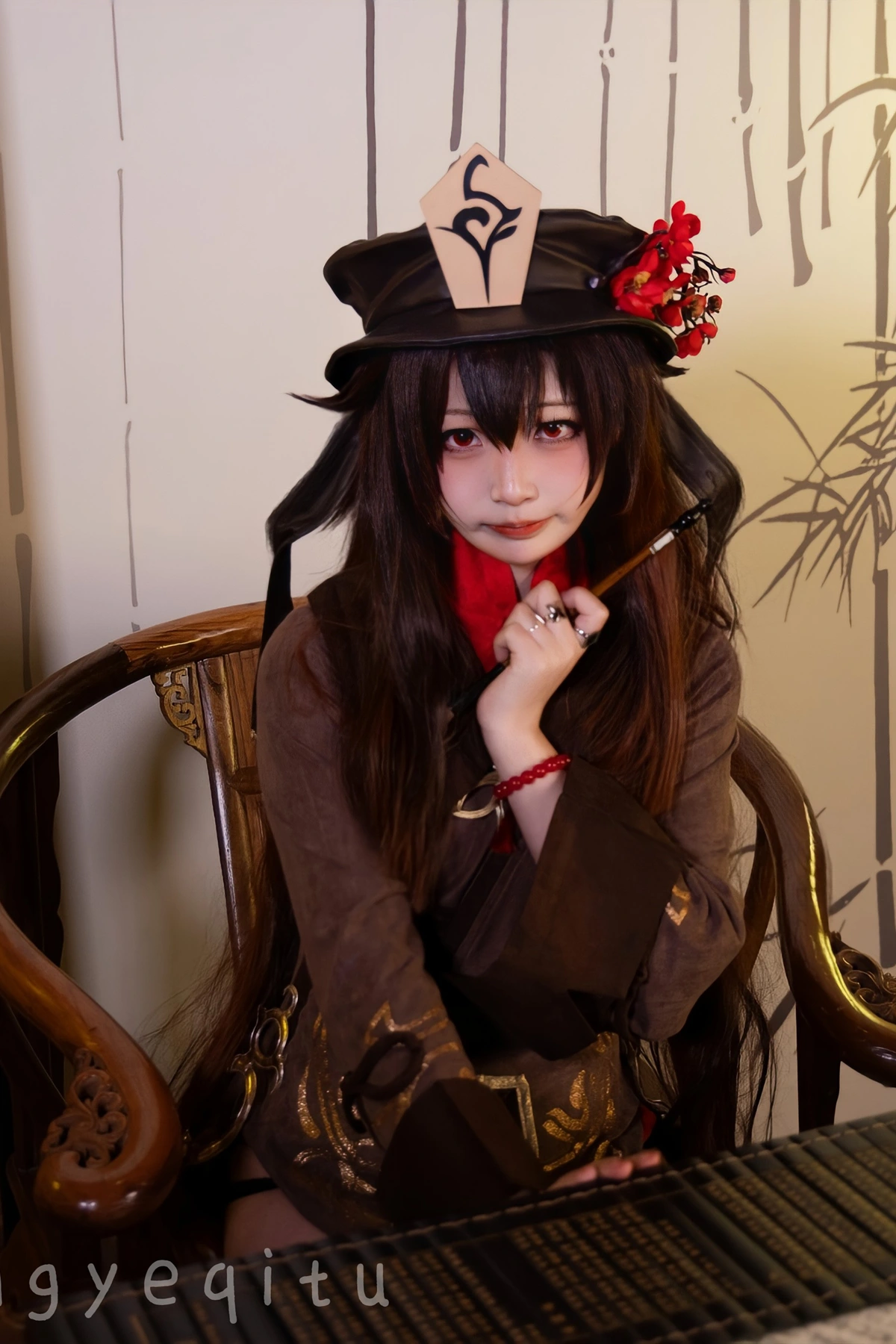 Cosplay 星野柒兔 – 胡桃宝宝