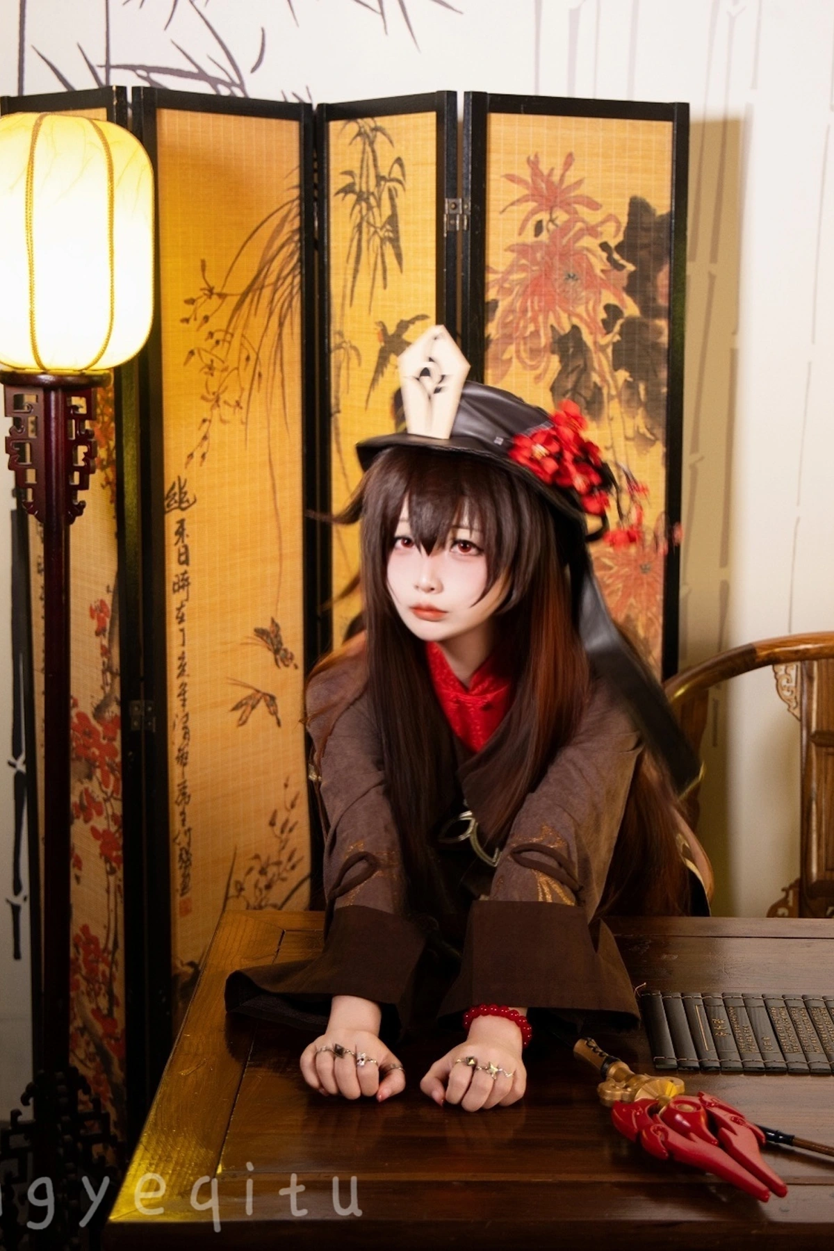 Cosplay 星野柒兔 – 胡桃宝宝