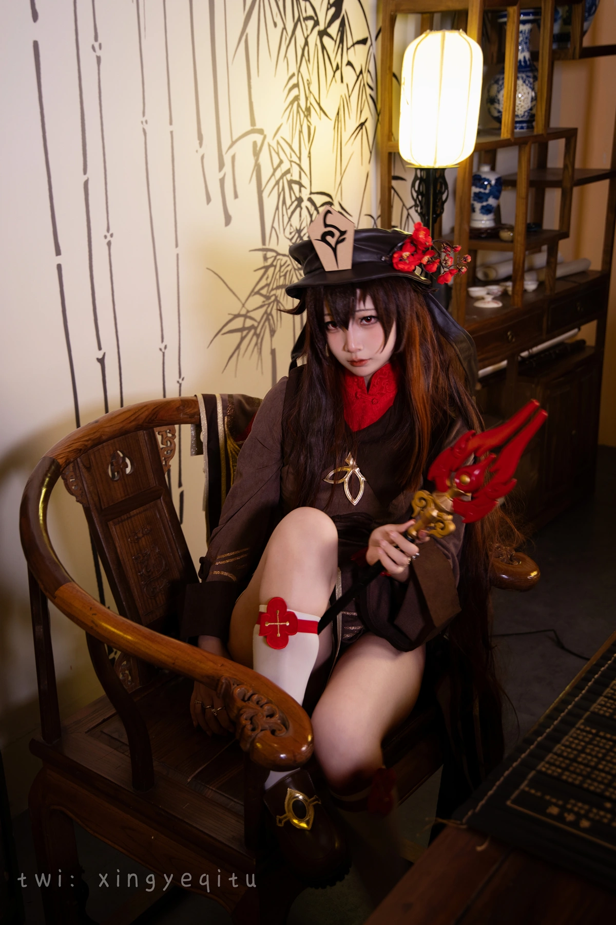 Cosplay 星野柒兔 – 胡桃宝宝
