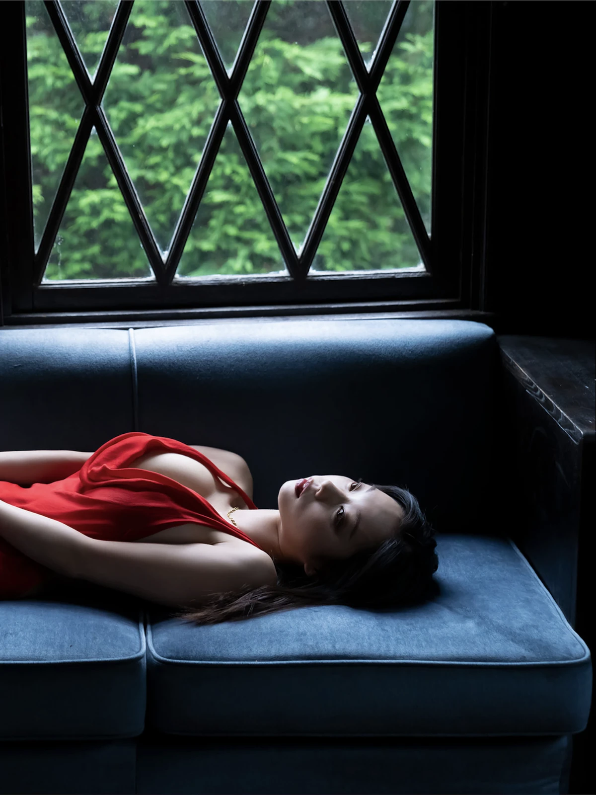 Hikaru Aoyama 青山ひかる, 週刊ポストデジタル写真集 『まんまる』 Set.01