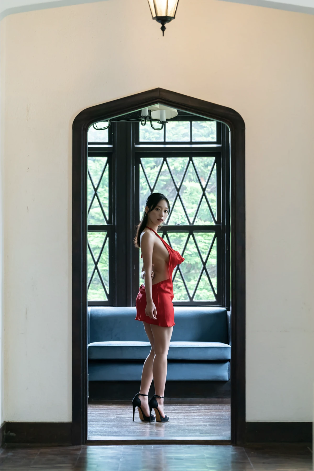 Hikaru Aoyama 青山ひかる, 週刊ポストデジタル写真集 『まんまる』 Set.01