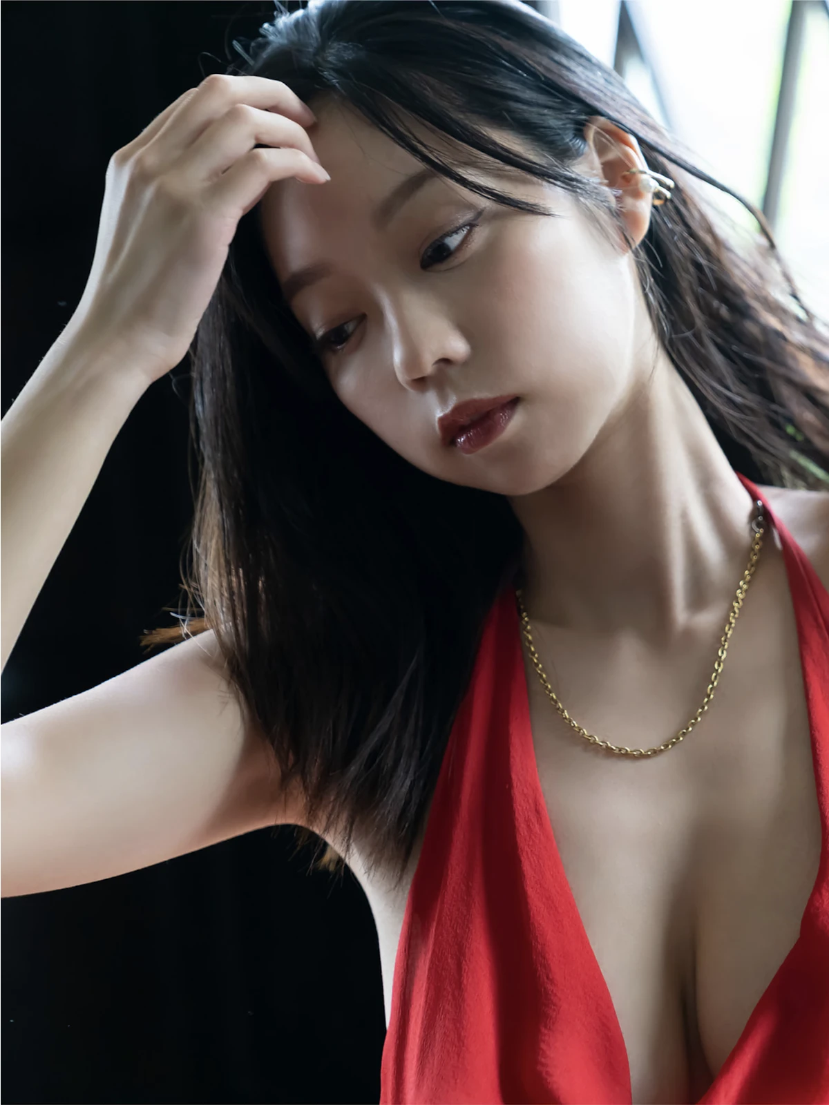 Hikaru Aoyama 青山ひかる, 週刊ポストデジタル写真集 『まんまる』 Set.01