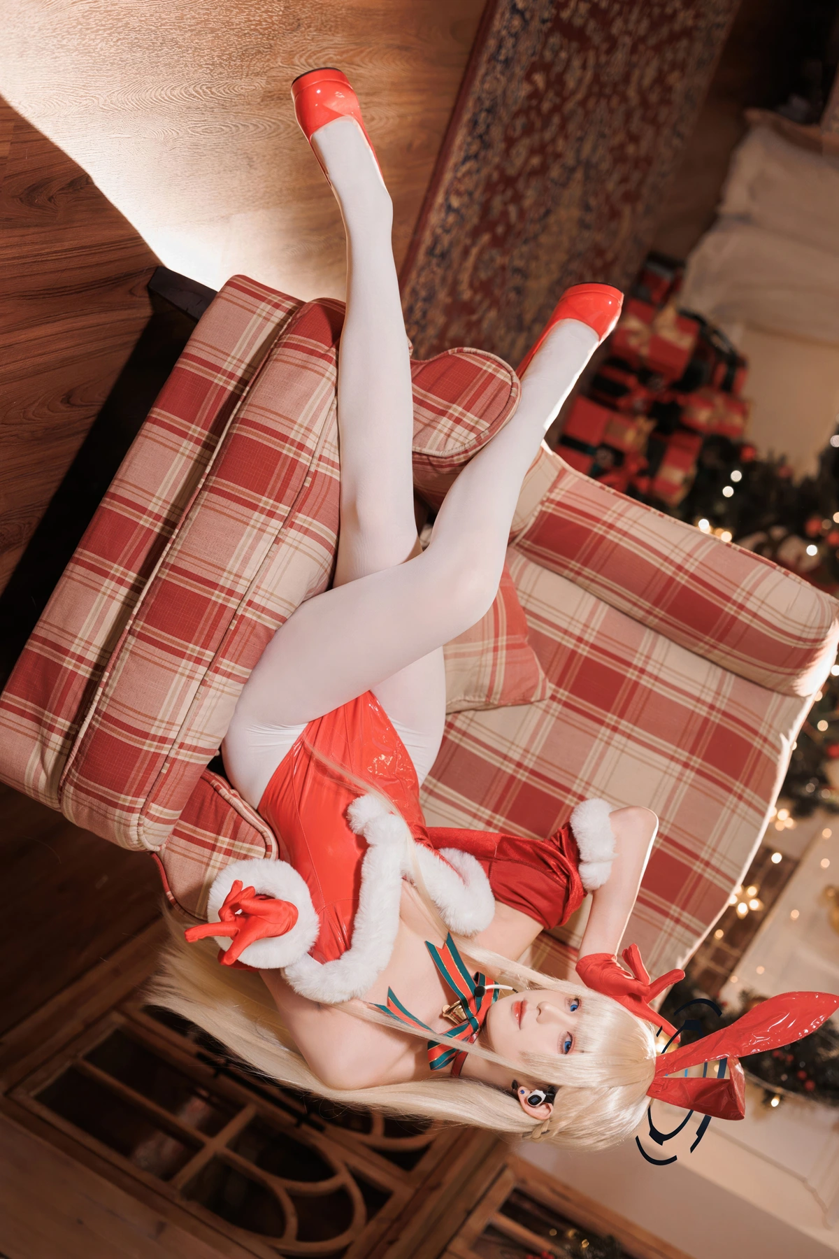 Cosplay 封疆疆v – 蔚蓝档案 飞鸟马时 圣诞