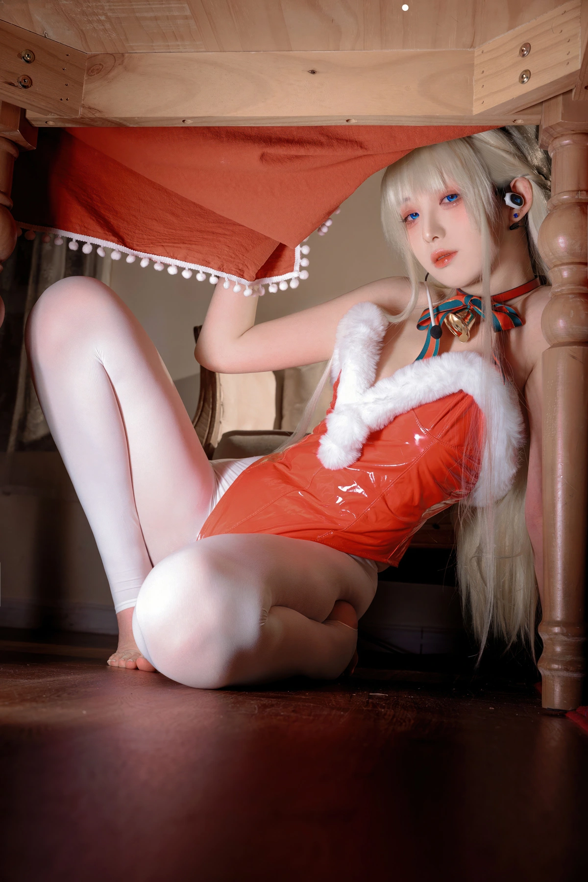 Cosplay 封疆疆v – 蔚蓝档案 飞鸟马时 圣诞