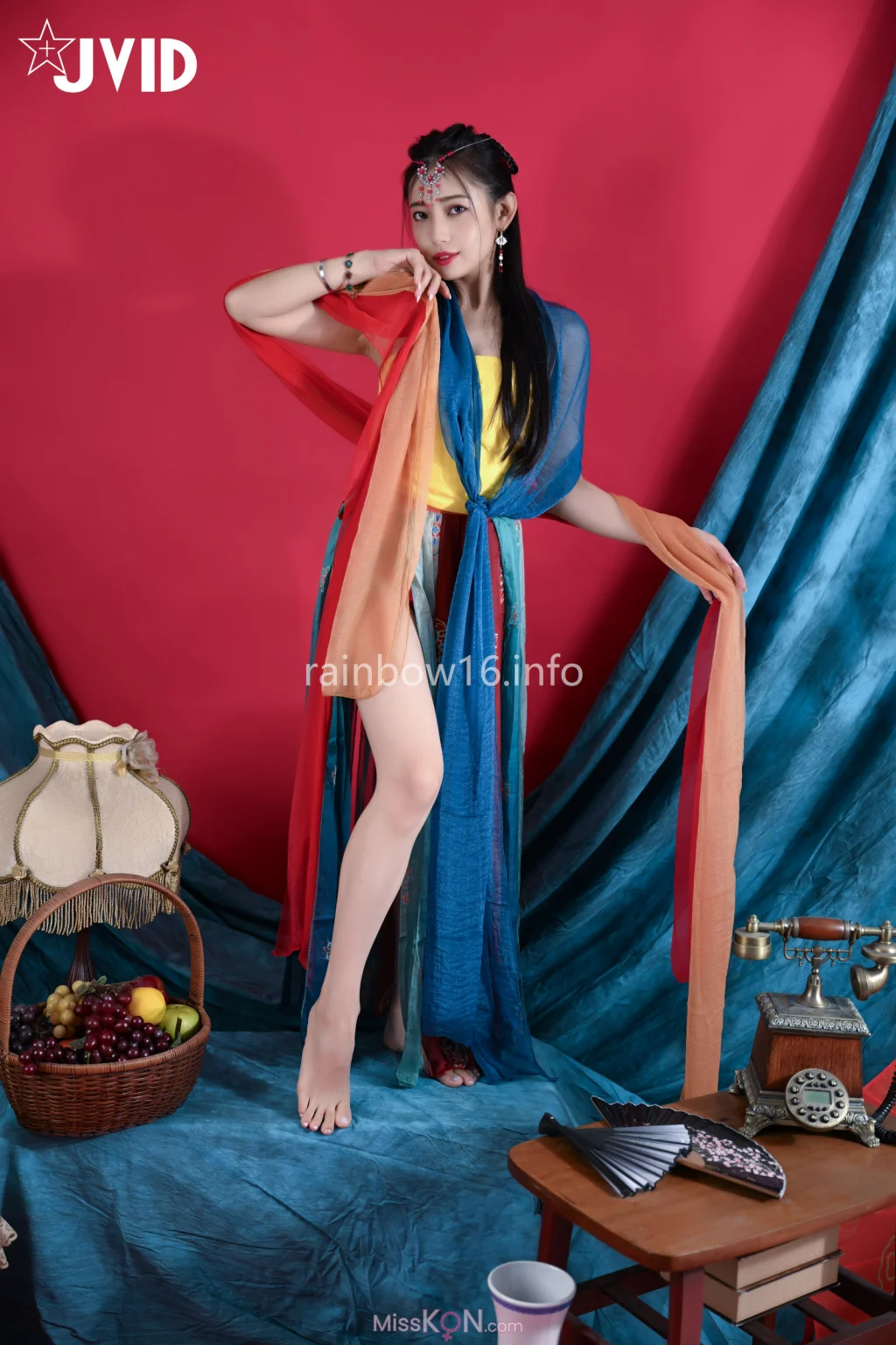 [JVID] 夏暮光_ 女神暮光敦煌風格造型服飾首度嘗試,飛越天際穿梭時空與你來場空前未有的愛戀滋味～