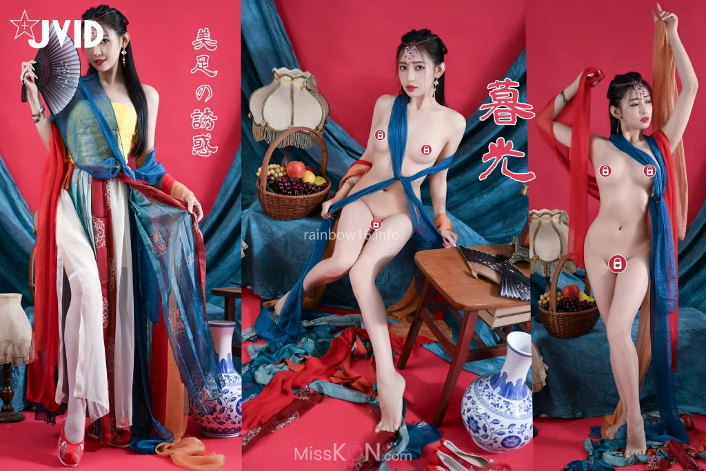 [JVID] 夏暮光_ 女神暮光敦煌風格造型服飾首度嘗試,飛越天際穿梭時空與你來場空前未有的愛戀滋味～