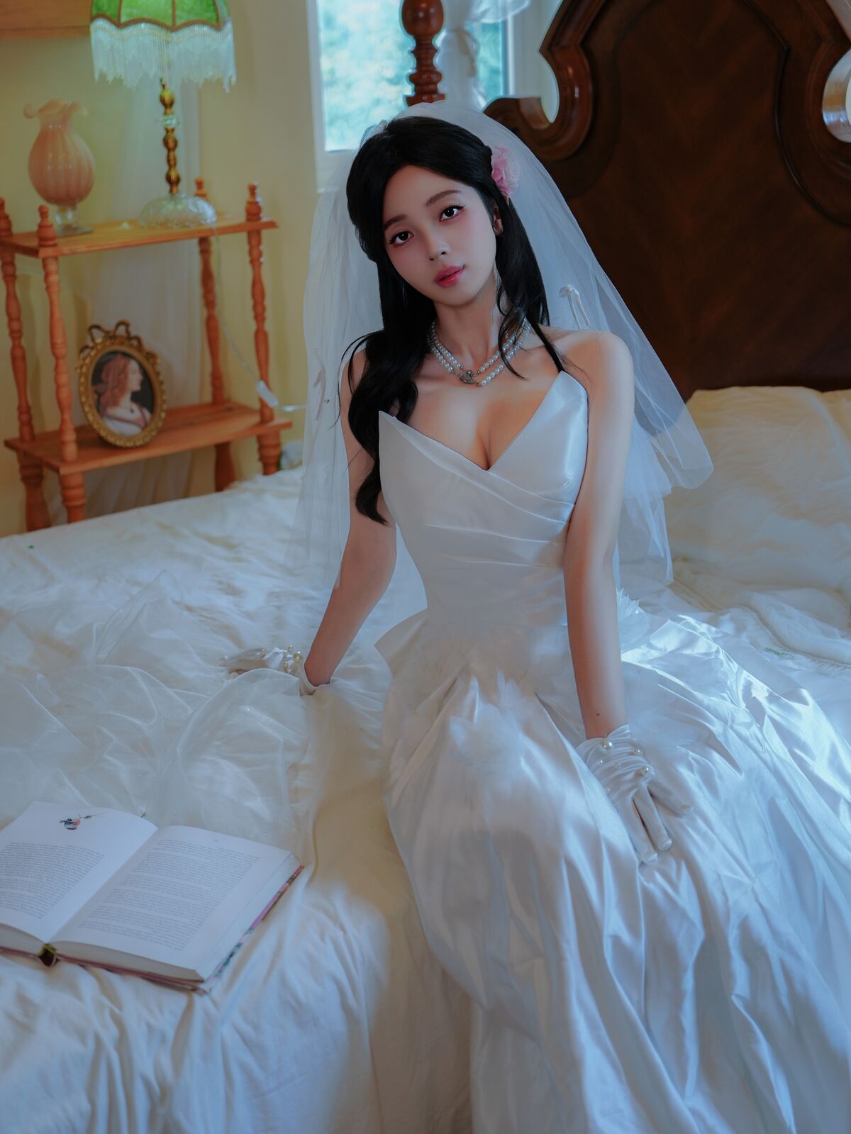 XiuRen秀人网 Uncensored Zhu Zhu Molly 朱朱molly - R18 秀人网模特 新人首秀 洁白婚纱