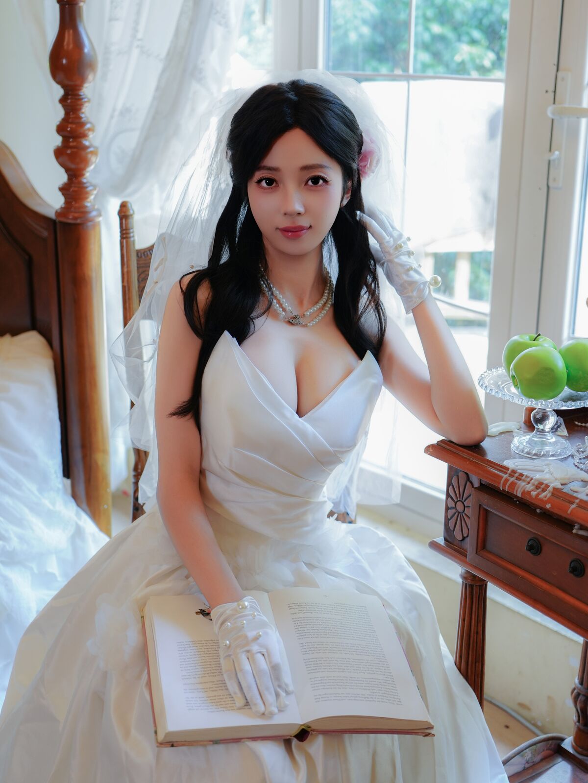 XiuRen秀人网 Uncensored Zhu Zhu Molly 朱朱molly - R18 秀人网模特 新人首秀 洁白婚纱