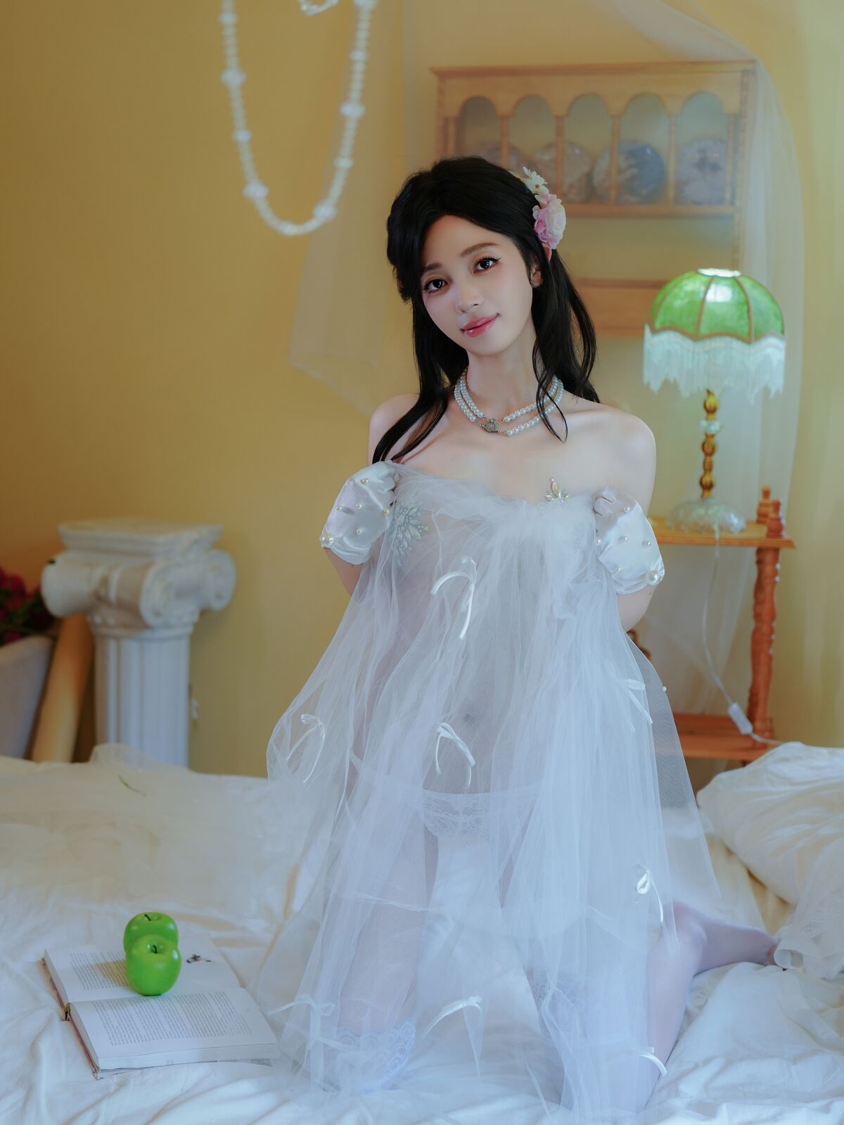 XiuRen秀人网 Uncensored Zhu Zhu Molly 朱朱molly - R18 秀人网模特 新人首秀 洁白婚纱