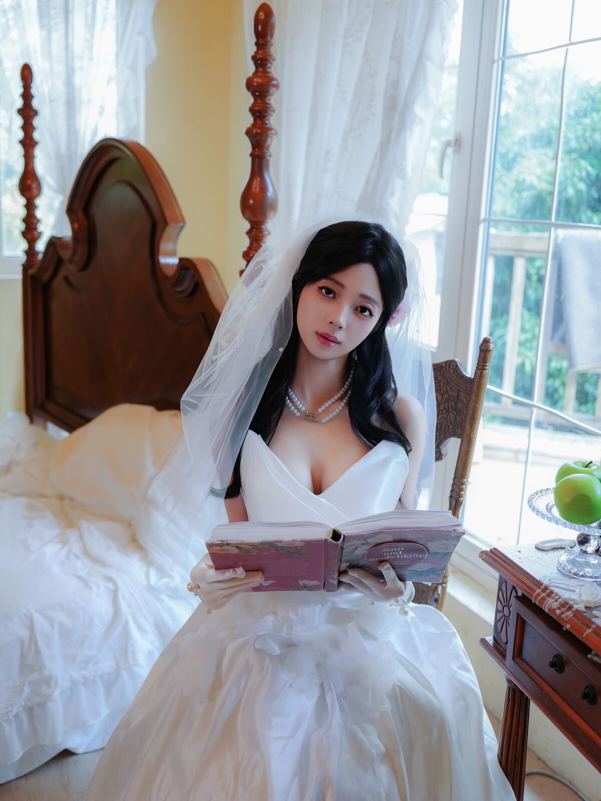 XiuRen秀人网 Uncensored Zhu Zhu Molly 朱朱molly - R18 秀人网模特 新人首秀 洁白婚纱