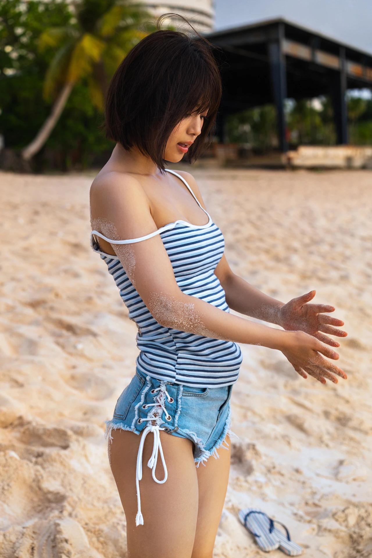 Ruka Kitano 北野瑠華, ドラマコラボ写真集 「もっと！グラぱらっ！」 Set.01