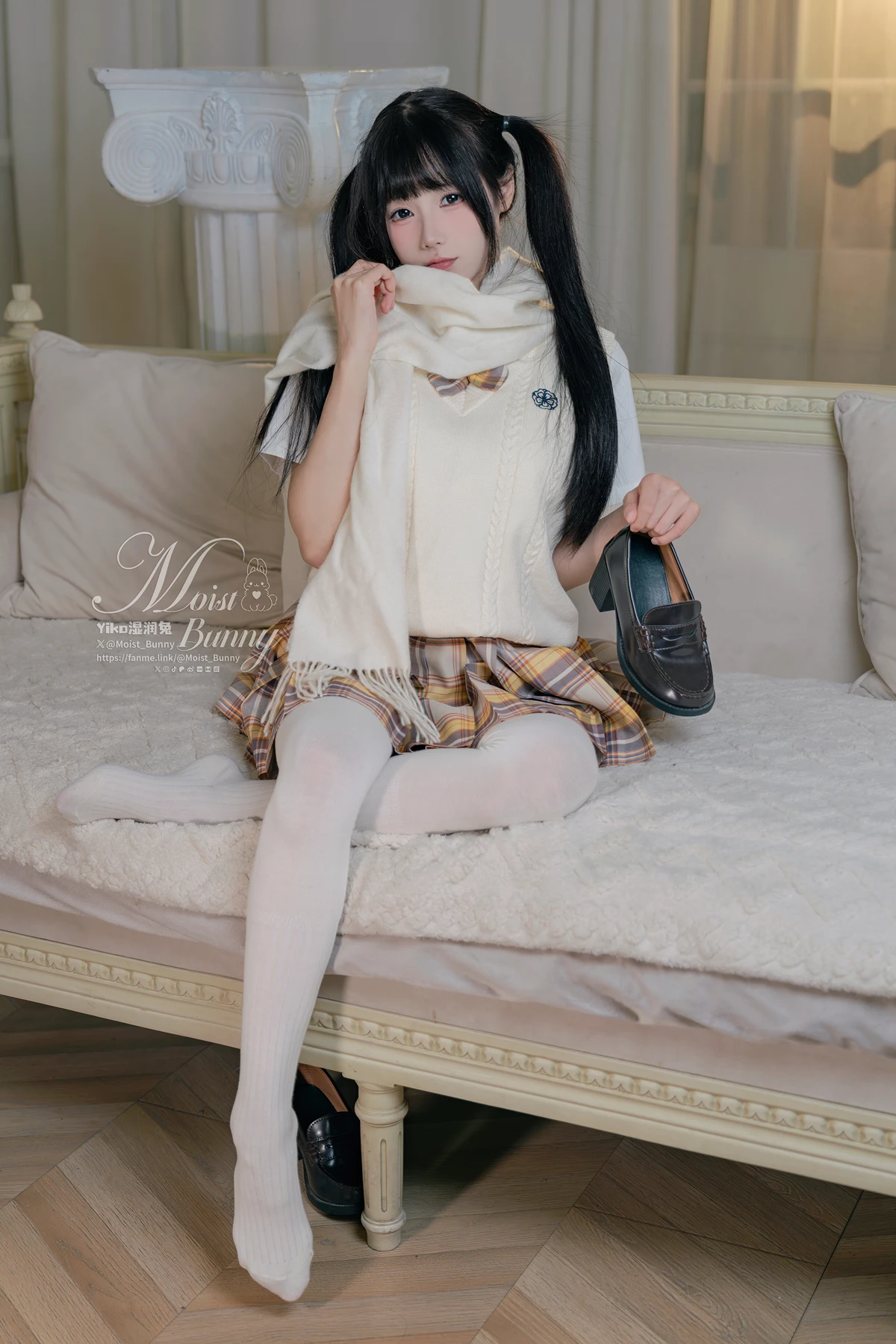 Cosplay 黏黏团子兔 – 冬の邂逅 小舞蹈