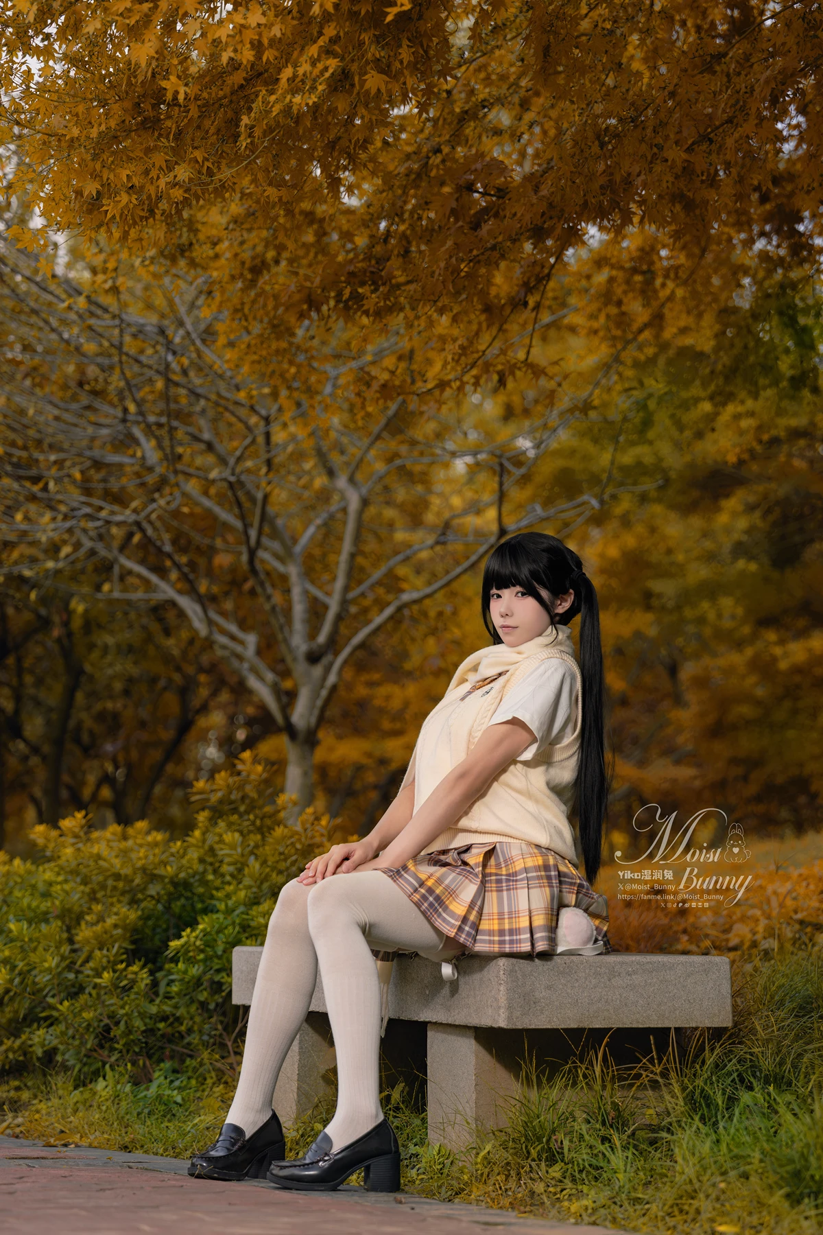 Cosplay 黏黏团子兔 – 冬の邂逅 小舞蹈