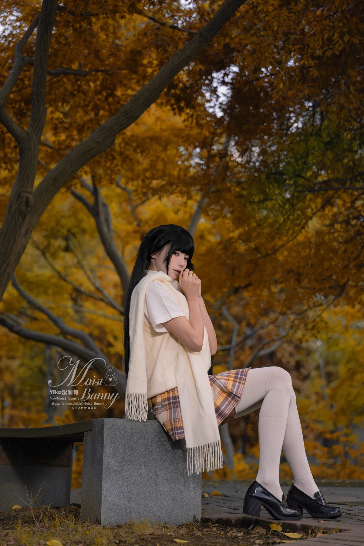 Cosplay 黏黏团子兔 – 冬の邂逅 小舞蹈