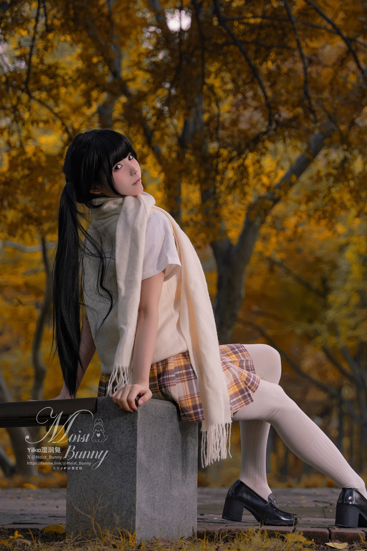 Cosplay 黏黏团子兔 – 冬の邂逅 小舞蹈