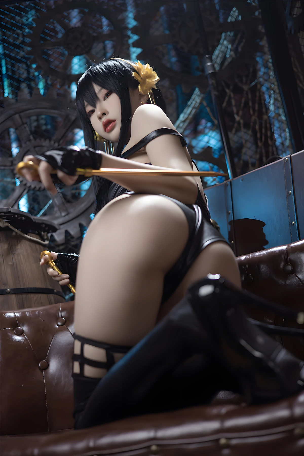 Cosplay 清水由乃 – 约尔兔女郎