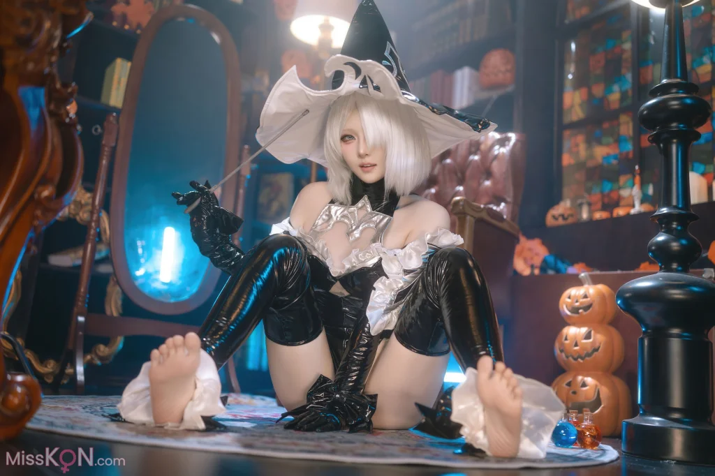 Coser@屿鱼_ 尼尔 – 机械纪元 2B 万圣女巫同人