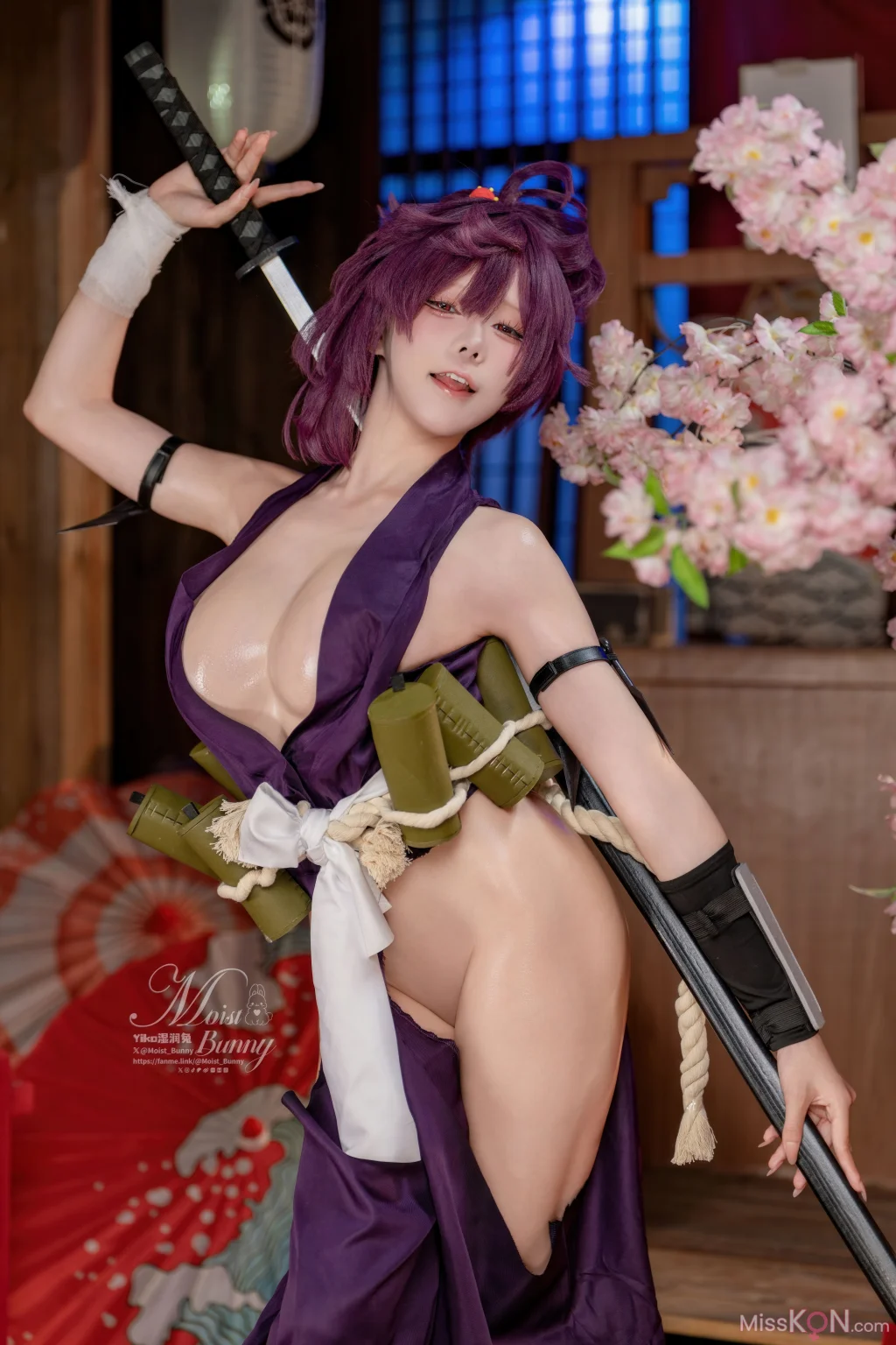 Coser@黏黏团子兔_ 2026年01月作品 地狱乐 杠