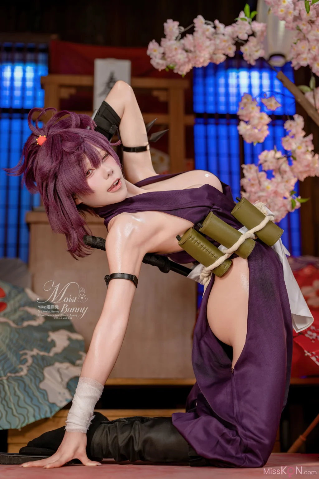 Coser@黏黏团子兔_ 2026年01月作品 地狱乐 杠