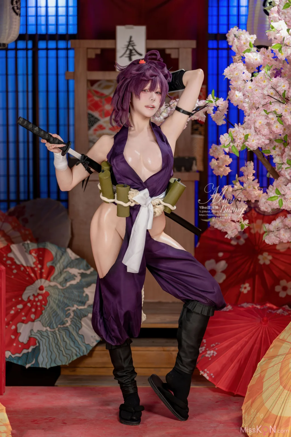 Coser@黏黏团子兔_ 2026年01月作品 地狱乐 杠