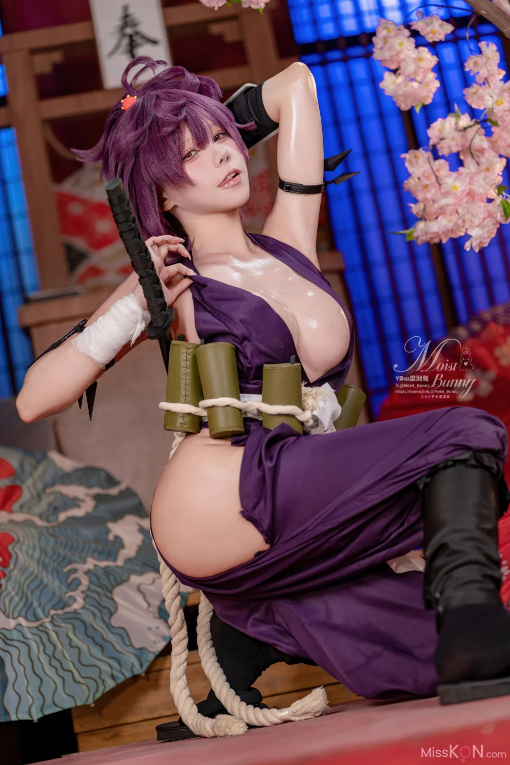 Coser@黏黏团子兔_ 2026年01月作品 地狱乐 杠