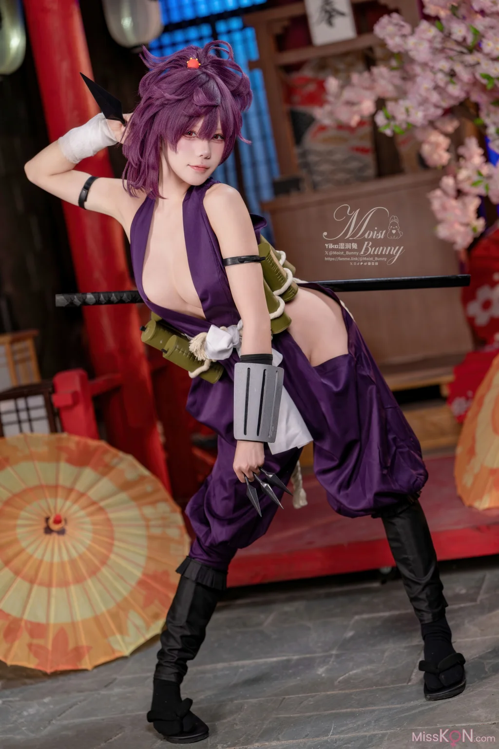 Coser@黏黏团子兔_ 2026年01月作品 地狱乐 杠