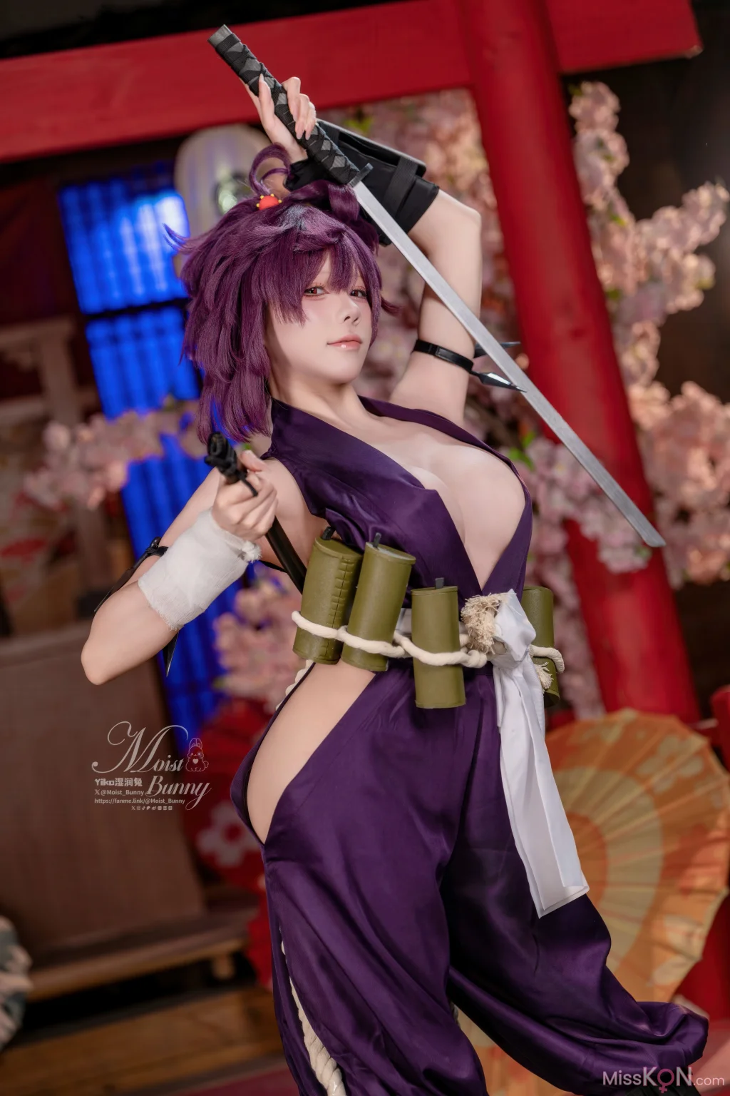 Coser@黏黏团子兔_ 2026年01月作品 地狱乐 杠