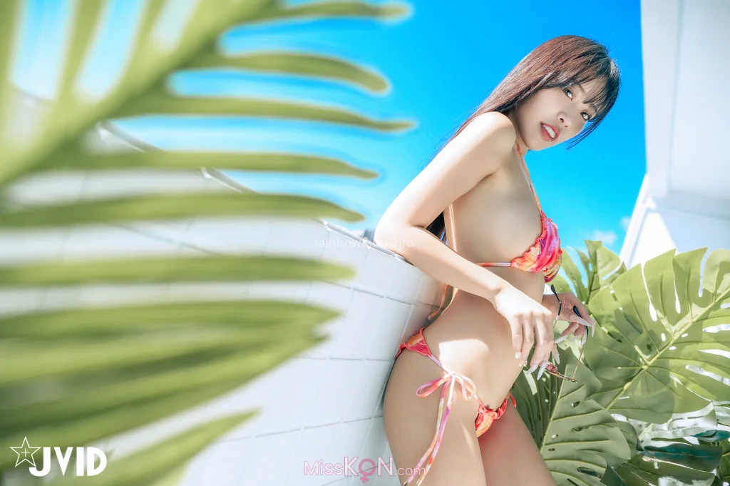 [JVID] WenHsin 玟妡_ 濕身陽台戲水夏日多巴胺😳超小片比基尼🔥羊入虎口不吃對不起自己😈