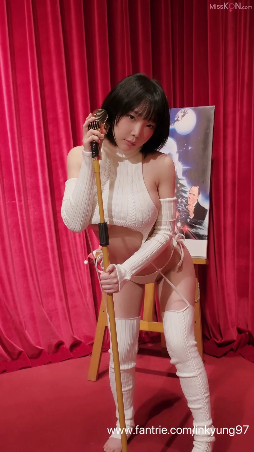 Kang In-kyung (강인경)_ White Lingerie