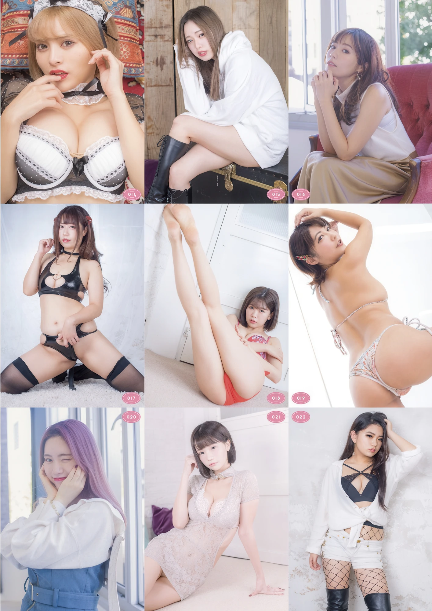 SNSで話題の女の子が大集合!, GIRLS Graph.001 2021 WINTER Set.02
