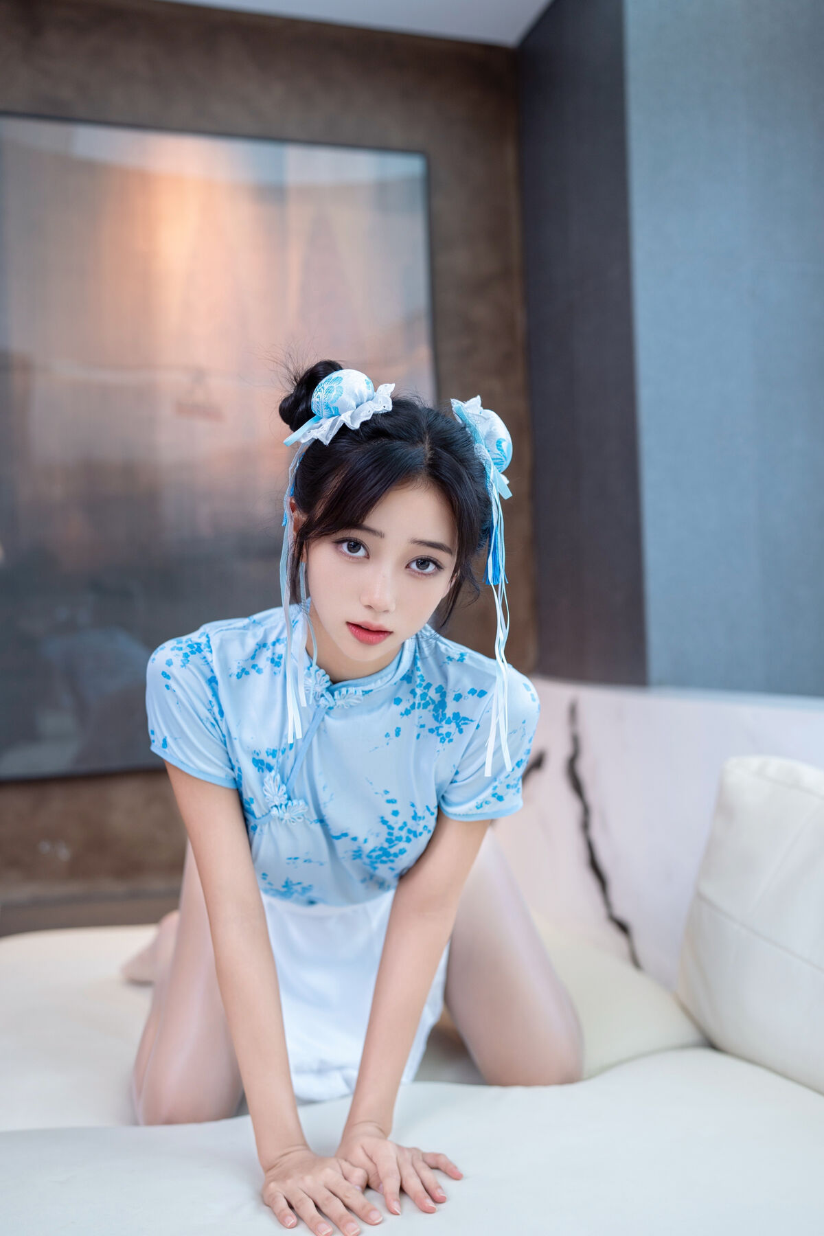 XiuRen秀人网 Uncensored Shi An An 时安安 - R18 秀人网模特 春丽青花瓷