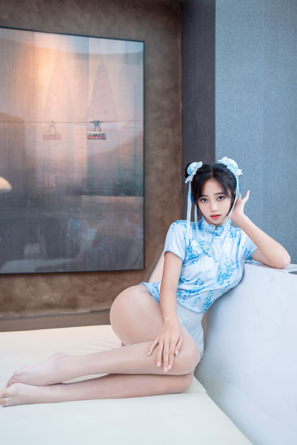 XiuRen秀人网 Uncensored Shi An An 时安安 - R18 秀人网模特 春丽青花瓷