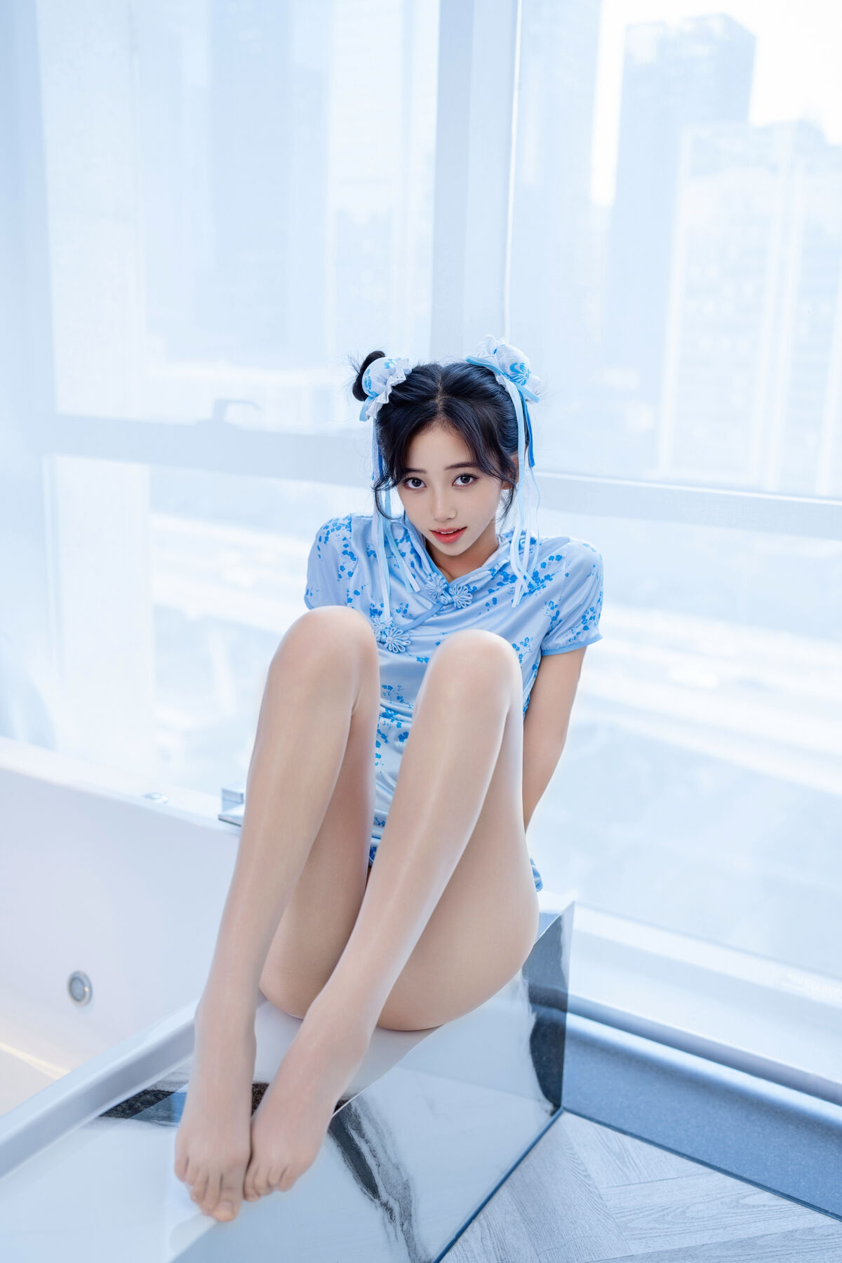 XiuRen秀人网 Uncensored Shi An An 时安安 - R18 秀人网模特 春丽青花瓷