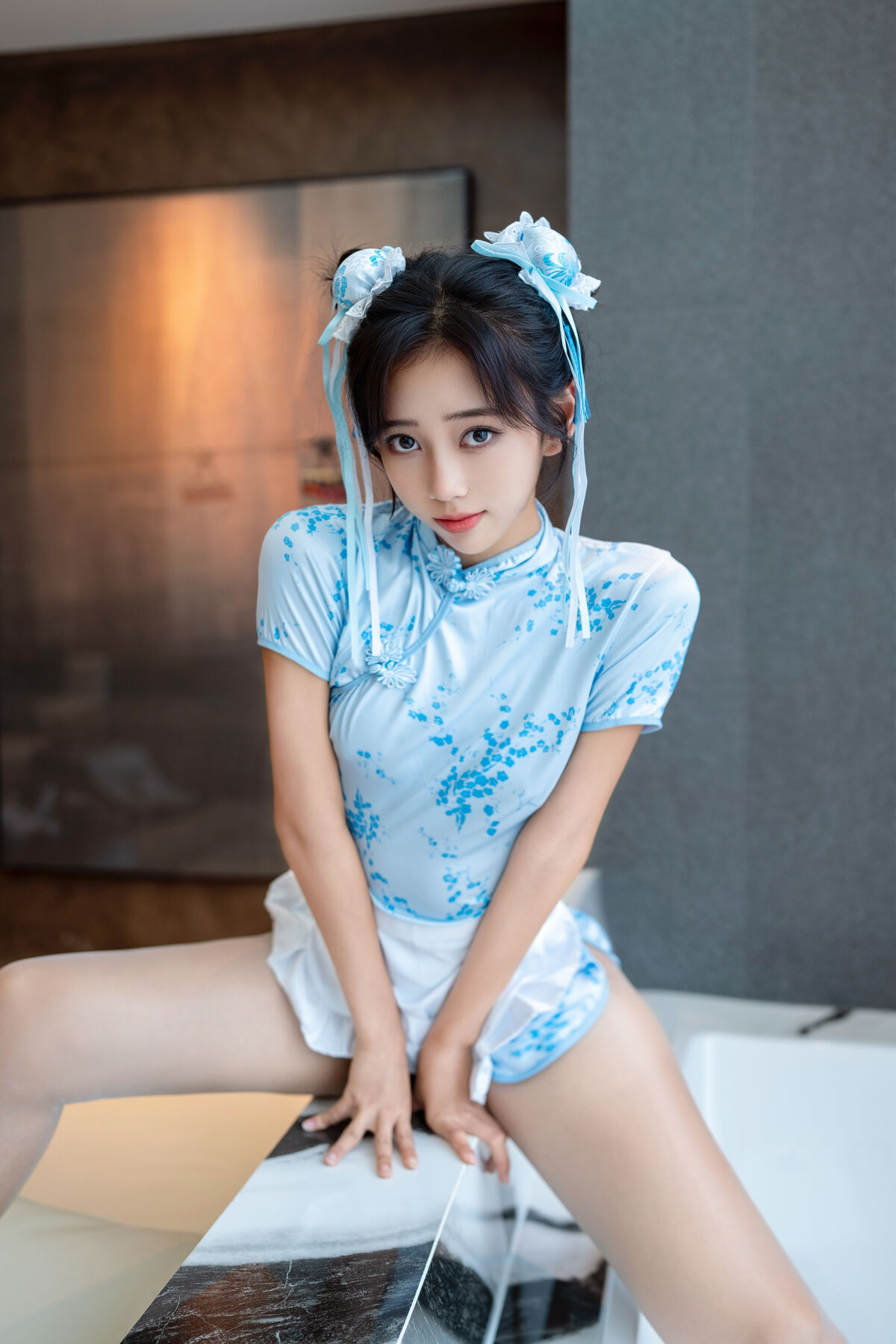 XiuRen秀人网 Uncensored Shi An An 时安安 - R18 秀人网模特 春丽青花瓷