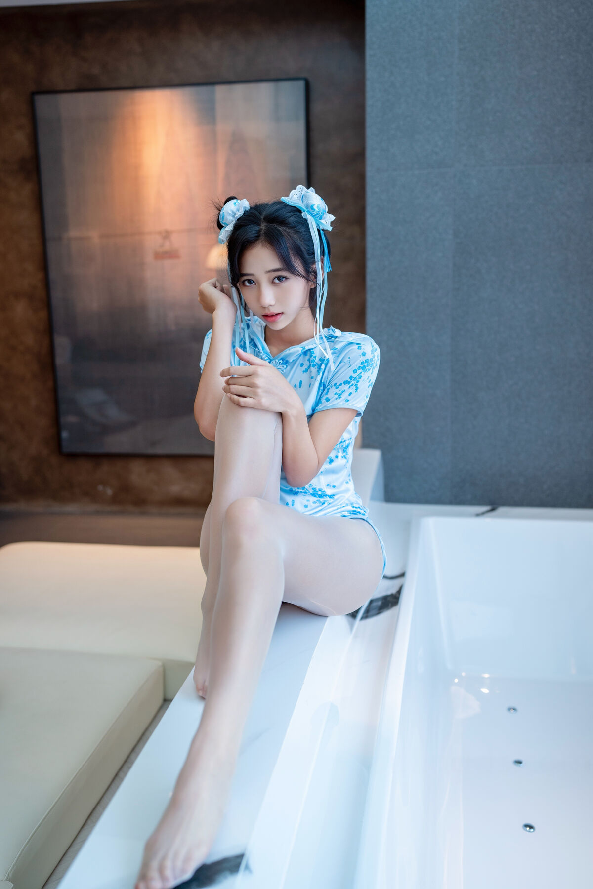 XiuRen秀人网 Uncensored Shi An An 时安安 - R18 秀人网模特 春丽青花瓷