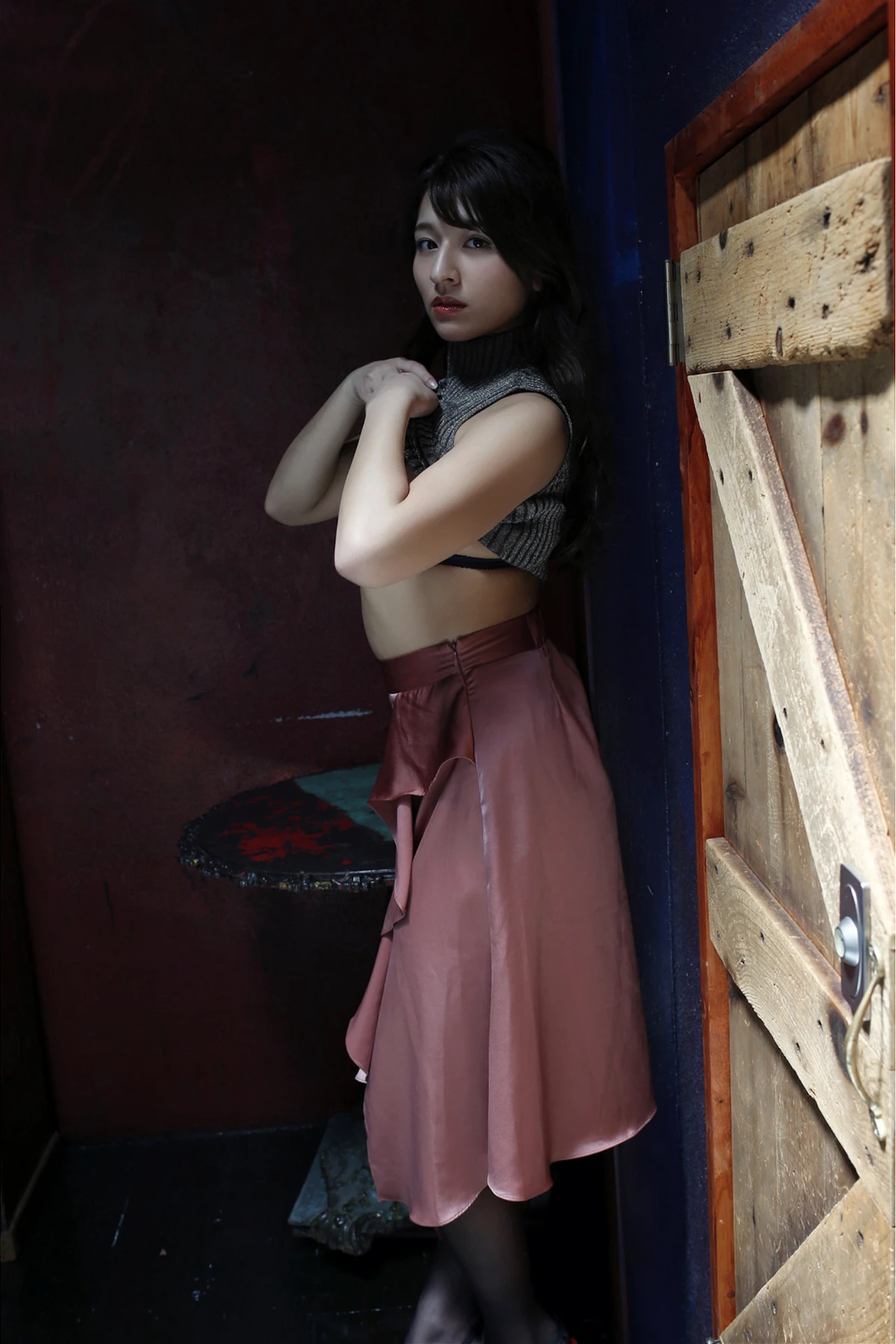 Kana Tokue 徳江かな, 週刊現代デジタル写真集 「紅唇」 Set.02