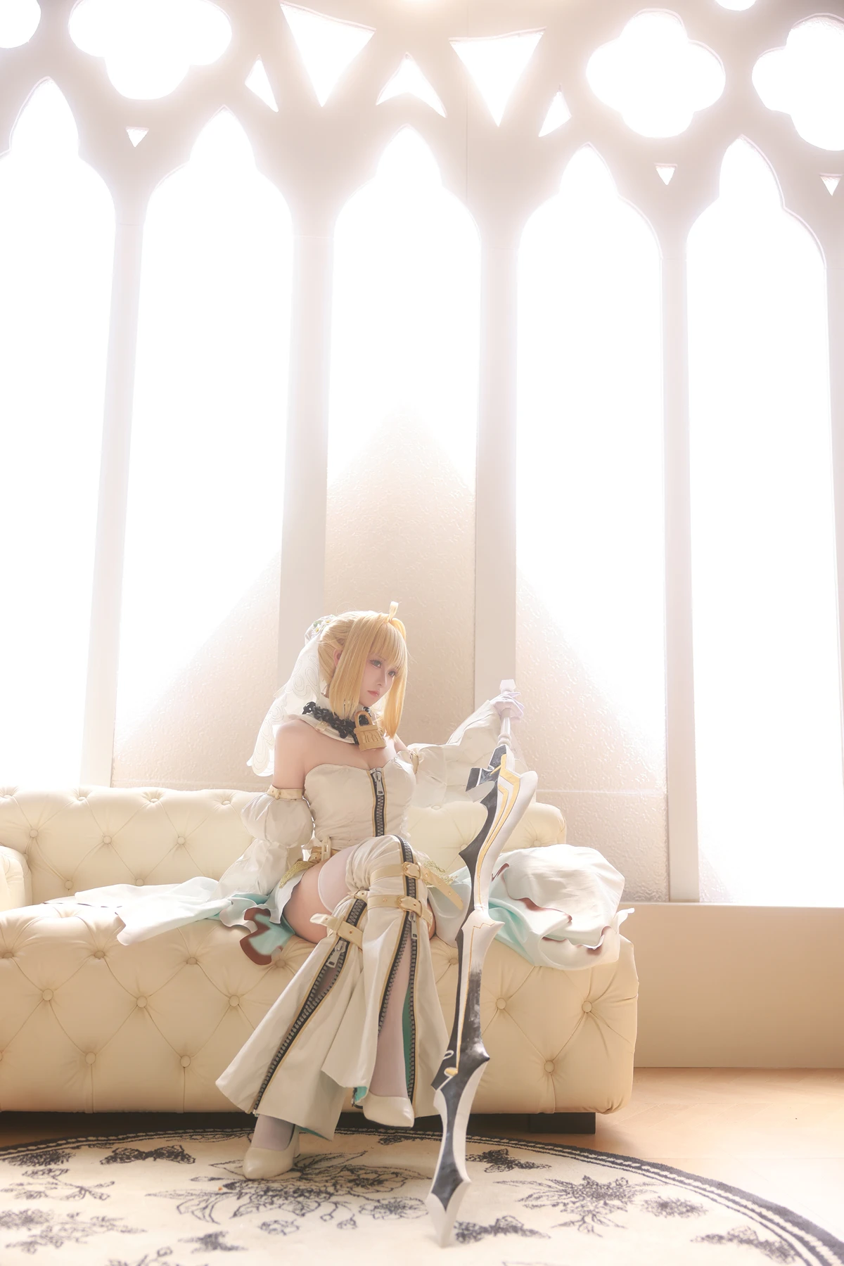 Cosplay G44不会受伤 – 尼禄花嫁
