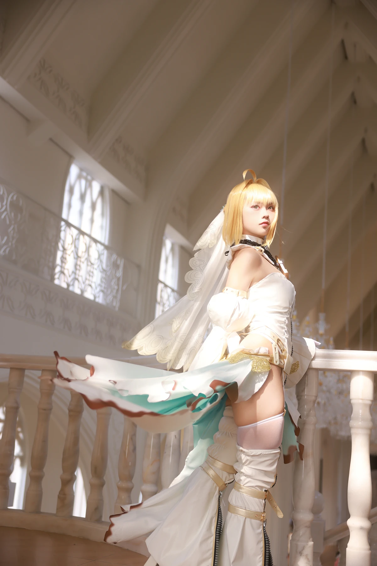 Cosplay G44不会受伤 – 尼禄花嫁
