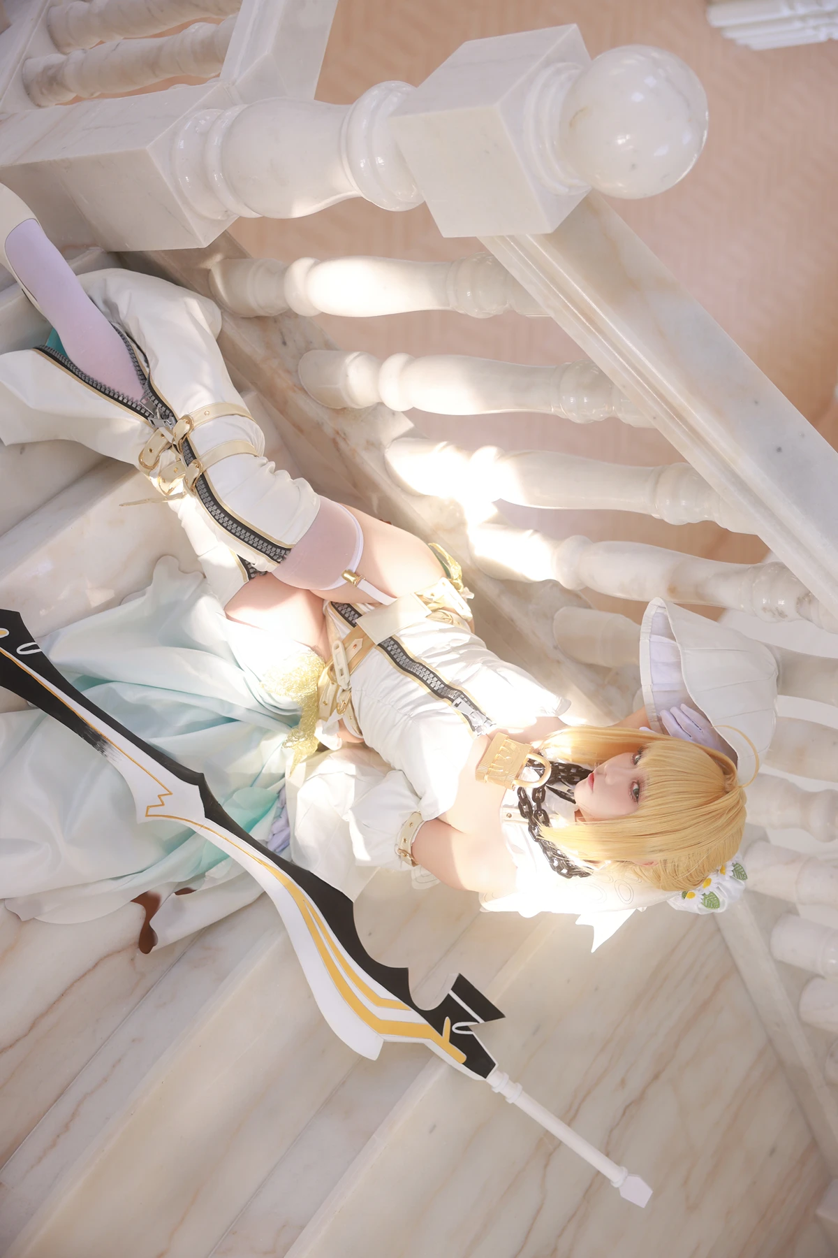 Cosplay G44不会受伤 – 尼禄花嫁