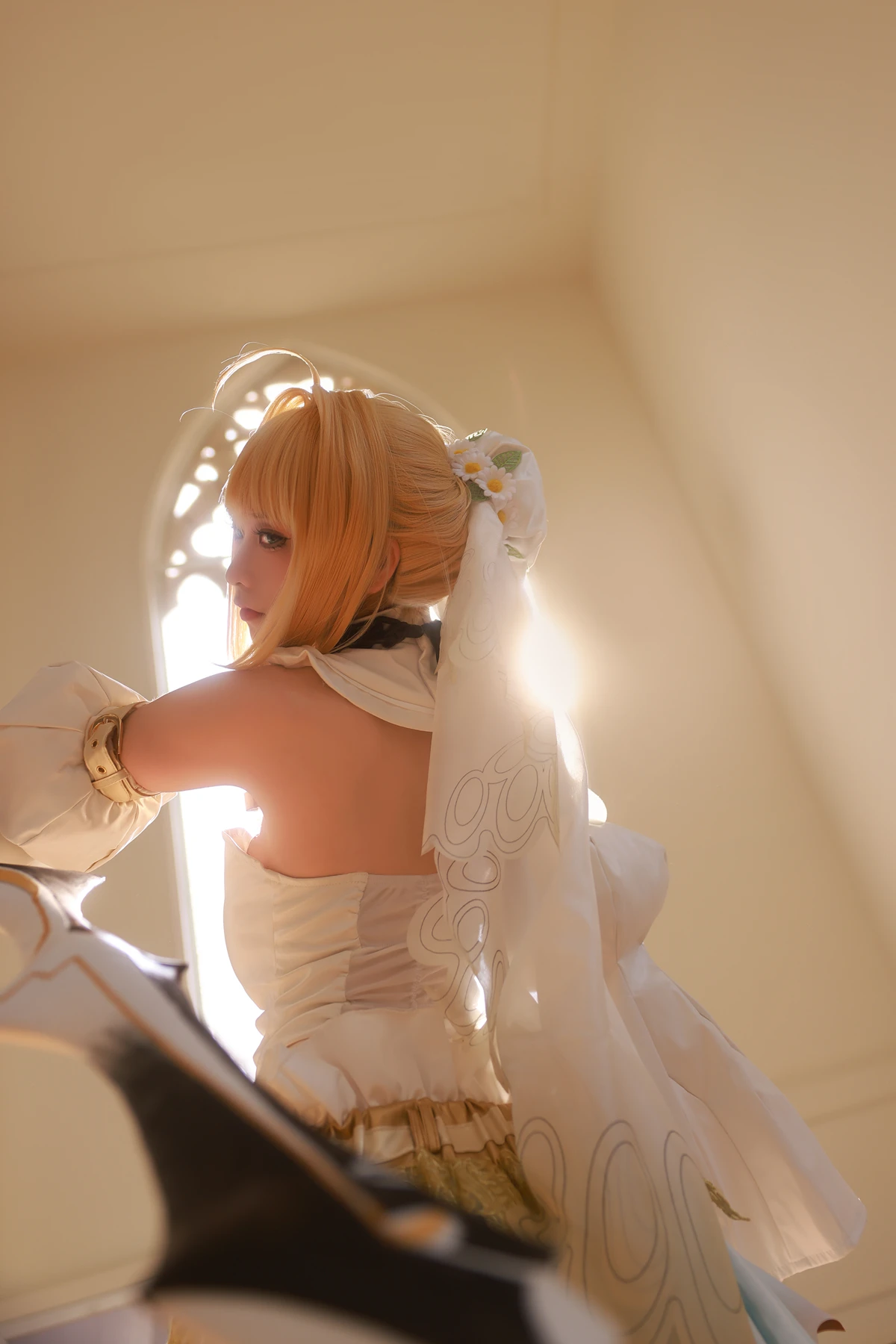 Cosplay G44不会受伤 – 尼禄花嫁