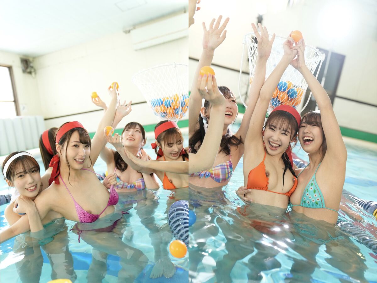 Post Digital Photo ドキッ 丸ごとヌード 全裸だらけの水泳大会 Part01