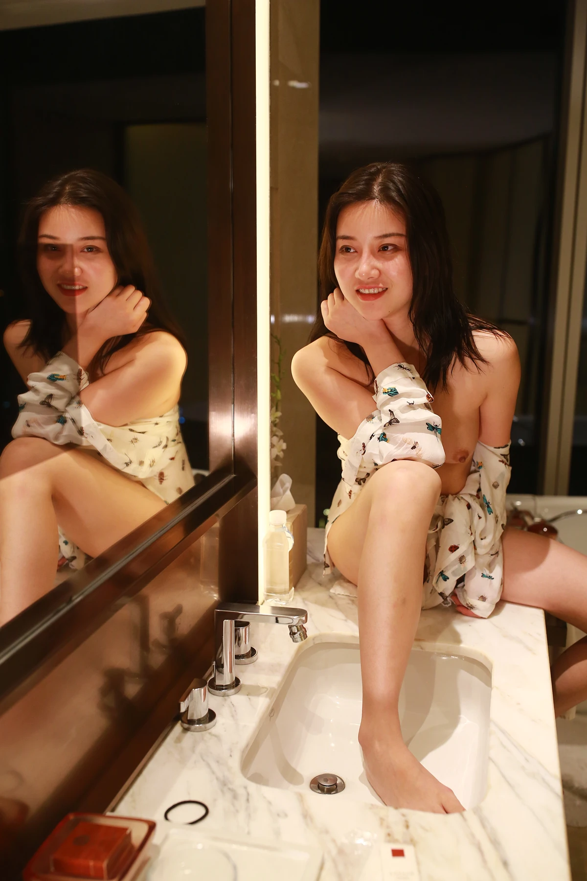 明珠 – 清纯女神 酒店调教 全尺度私拍 Set.02