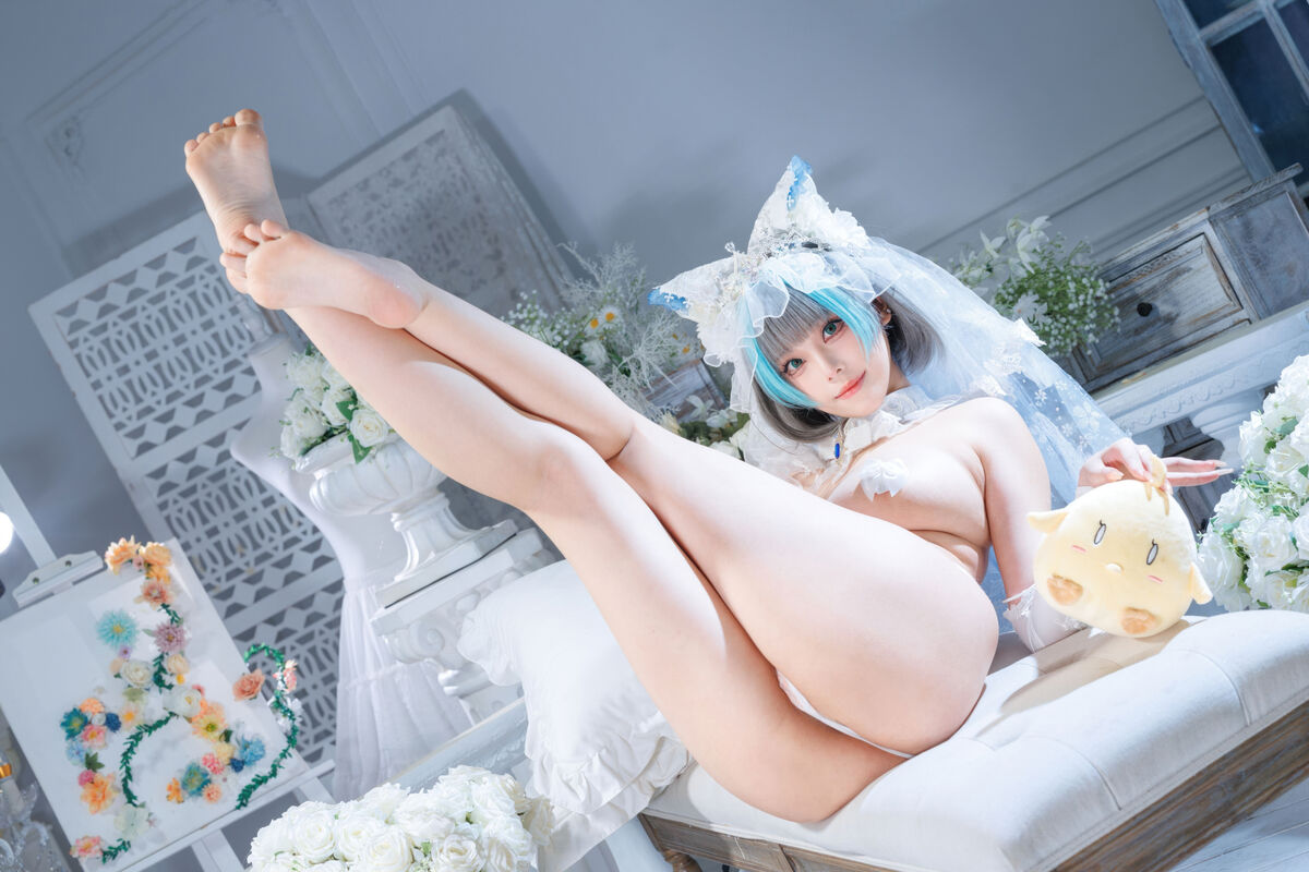 Coser@蜜汁猫裘 - 碧蓝航线 柴郡 花嫁 Part02