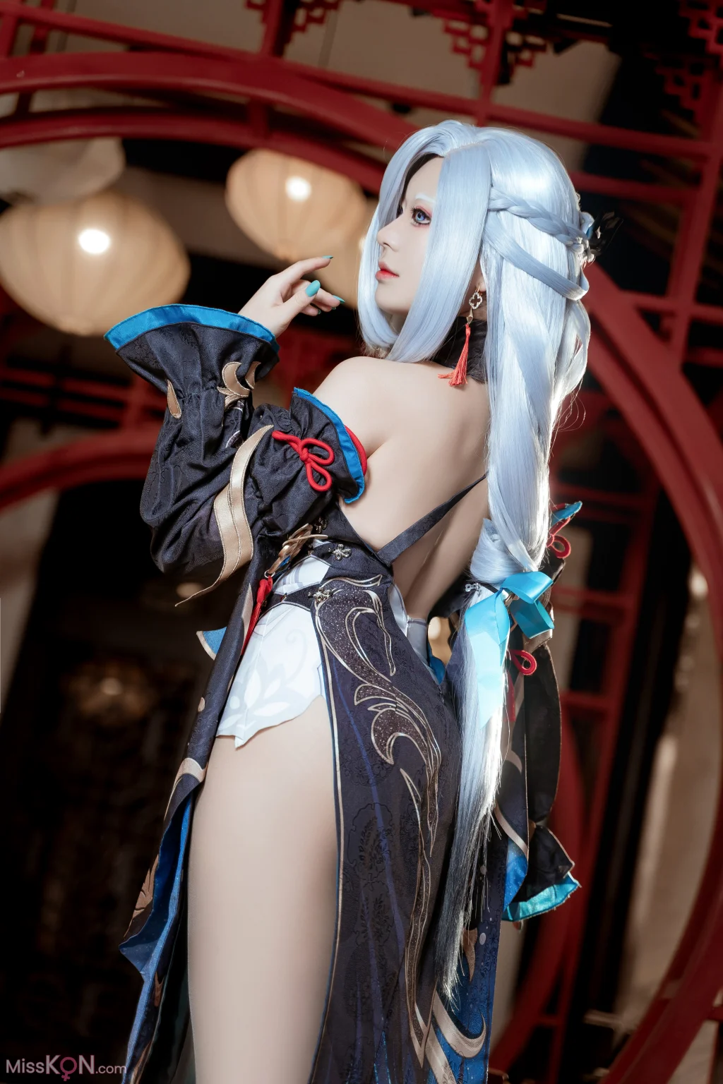 Coser@虎森森_ 原神 申鹤 冷花幽露