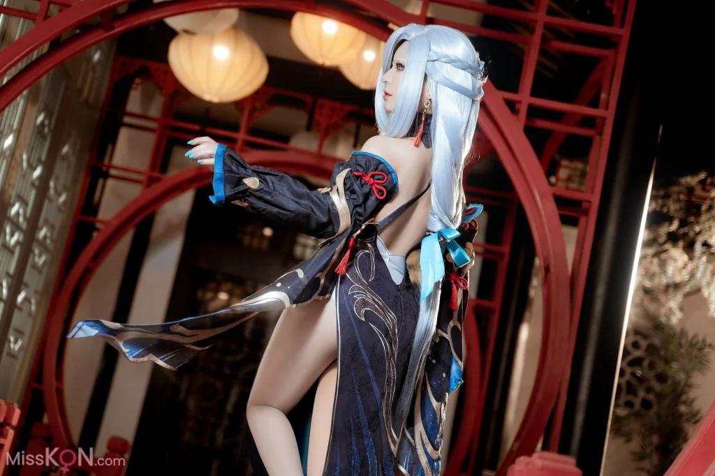 Coser@虎森森_ 原神 申鹤 冷花幽露